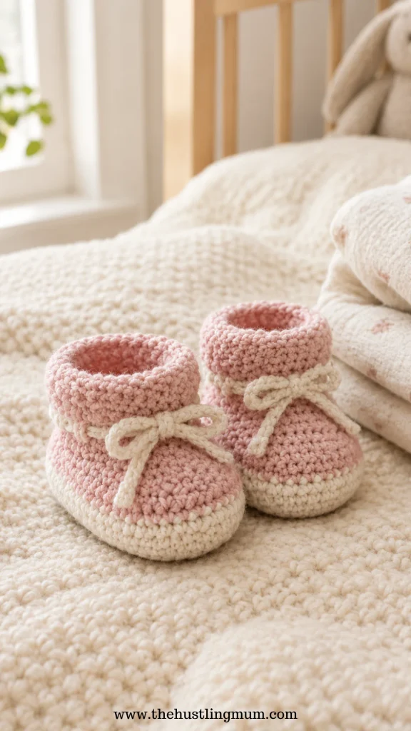 crochet booties