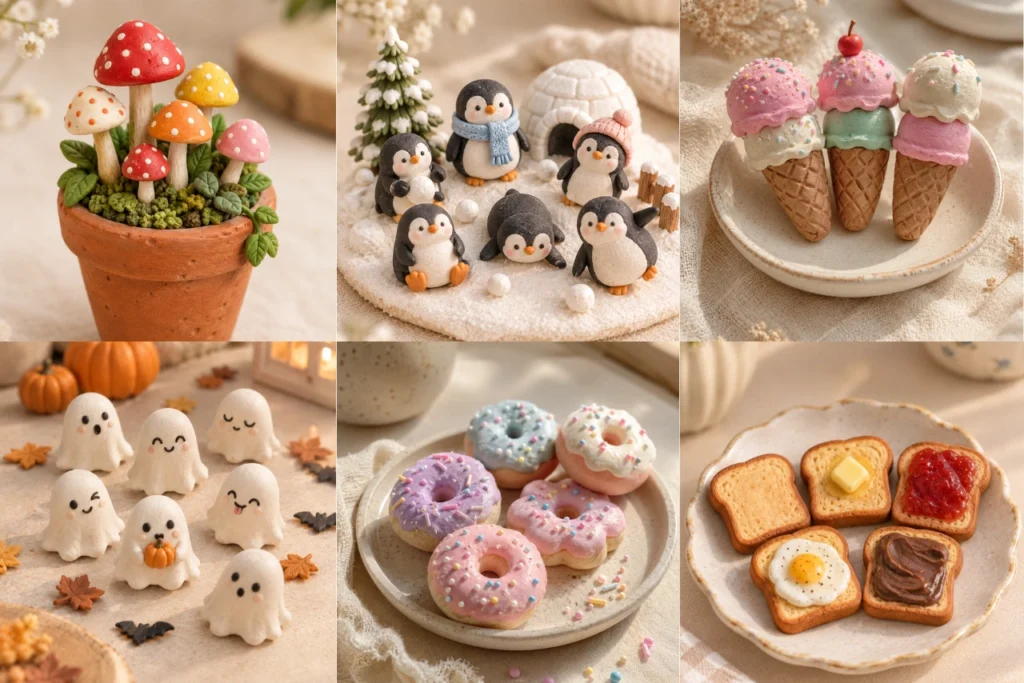 Mini clay craft ideas