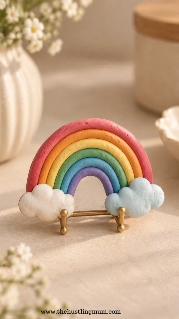 mini clay rainbow