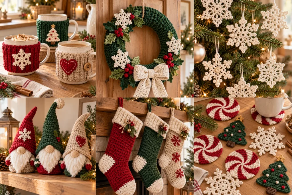 Christmas Crochet Ideas to sell