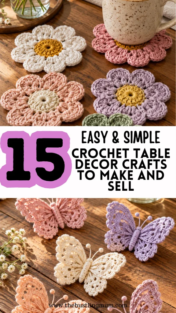 crochet table decorations to make and sell