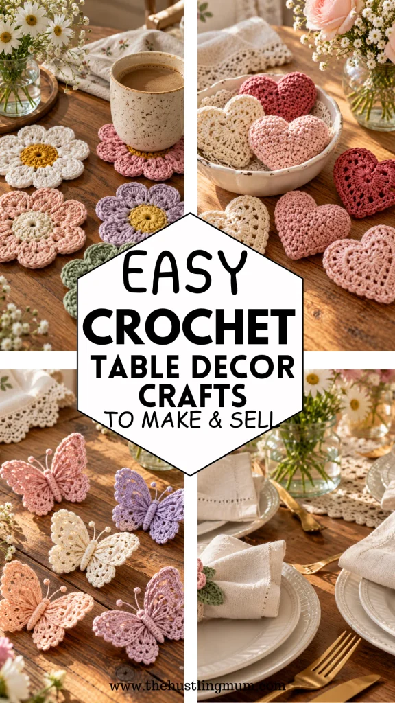 crochet table decorations to make and sell