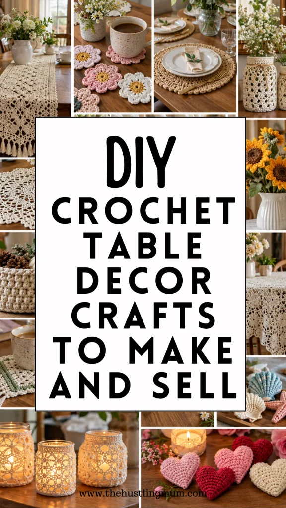 crochet table decorations to make and sell