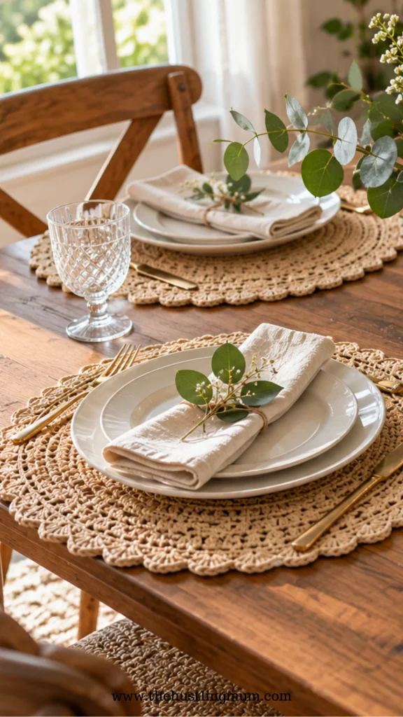 crochet table decorations to make and sell