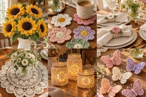 crochet table decorations to make and sell